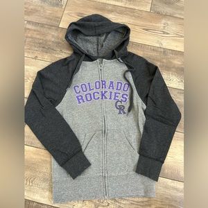 Colorado Rockies Womens Hoodie Sweatshirt XS